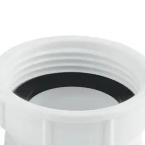 Nes Home Mcalpine Coupling Flush Spigot Plumbing Waste UK & EU White 32mm