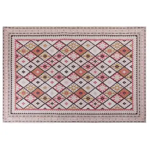 Cotton Area Rug 200 x 300 cm Multicolour ANADAG