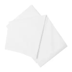 Belledorm Easycare Percale Flat Sheet White (Single)