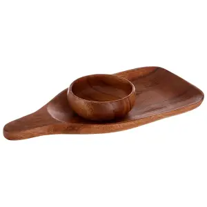 Interiors by Premier Kora 2pc Paddle Dish Serving Set