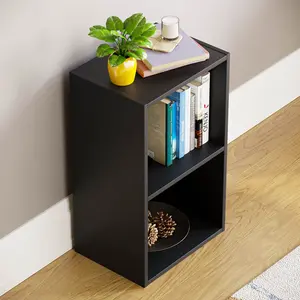 Gerardi Standard Bookcase Black / 54 cm H x 32 cm W