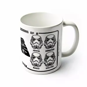 Star Wars Expressions Of A Stormtrooper Mug White/Black (One Size)