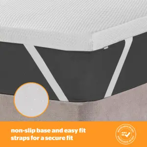 Silentnight Impress 2.5cm Memory Foam Mattress Topper