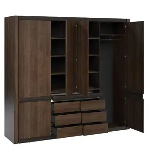 Notte 01 Sliding Door Wardrobe Modern Storage Solution