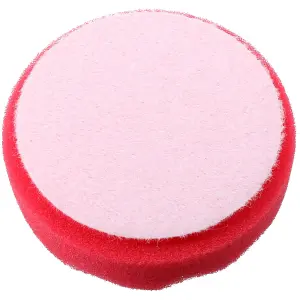 75mm 3" Ultra Soft Final Finishing Mop Sponge for Buffing Polishing Hook + Loop