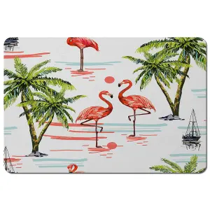 Flamingo & Palm Trees (Placemat) / Default Title