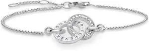 Thomas Sabo Sterling Silver Cubic Zirconia 16.5-19.5cm Bracelet - Thomas Sabo Bracelets