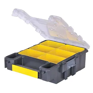 x2 Stanley Fatmax Deep Upright Stackable Tool Parts Organiser STA172378 1-72-378