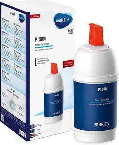 BRITA P1000 Replacement Filter Cartridge For BRITA Filter Taps , Reduces Chlorine, Limescale And Impurities