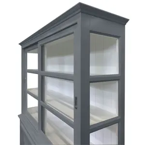 Stiles Display Cabinet Trafic Grey