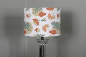 line art and botanical elements (Ceiling & Lamp Shade) / 25cm x 22cm / Lamp Shade