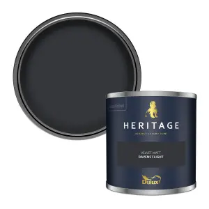 Dulux Trade Heritage Ravens Flight Matt Wall paint, 125ml Tester pot