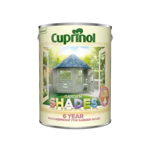 Cuprinol Garden shades Wild thyme Matt Multi-surface Exterior Wood paint, 5L