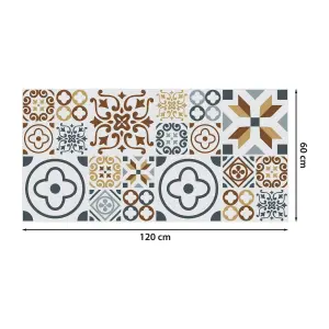 Azulejo Tiles Melange Self-adhesive kitchen, bathroom, home floor sticker