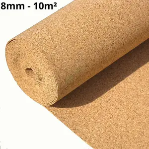 Cork roll 8mm 10m2 (107.63sqft)