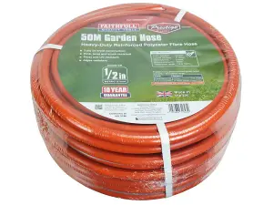 Faithfull CT072023108BOGYS03 Prestige Heavy-Duty Garden Hose 50m 12.5mm (1/2in) Diameter FAIHOSE50PRE