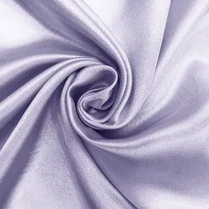 Neel Blue 11x 108 Inch Plain Satin Silk Table Runner, Lavender