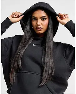 Nike Phoenix Oversized Hoodie - Black - Womens - Size XS -