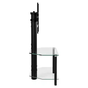 Century cantilever TV-Stand in black