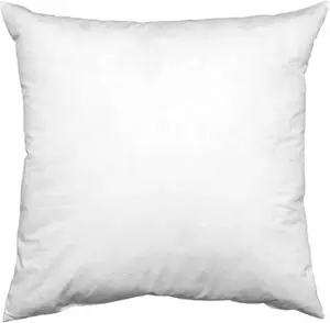 Dunelm Duck Feather Cushion Pad, Size: 67cm X 67Cm, White, Cotton