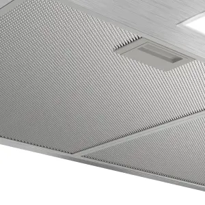 Bosch Serie 2 DWP74BC50B Stainless steel Chimney Cooker hood, (W)75cm