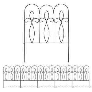 Woodside Felbrigg Garden Metal Border Edging 5 PACK