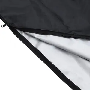 Black Waterproof Outdoor Banana Umbrella Cover with Zipper