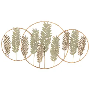 Wall Decor COPERNICIUM Metal Gold