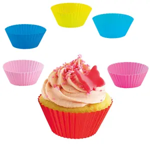 Air Fryer Silicone Cupcake Cases - Air Fryer Accessory - Multicolour