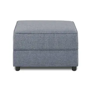 Modern Home Caxton 3+2 Seater Sofa Set with footstool Denim