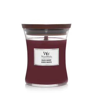 WoodWick Candle Black Cherry Medium Hourglass