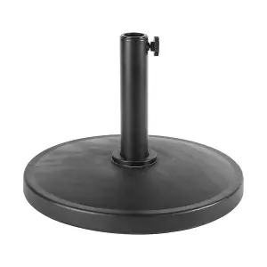 NBB Outdoors Wooden Garden Parasol Base - Black