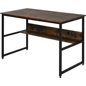 Correia Writing Desk Black / Brown