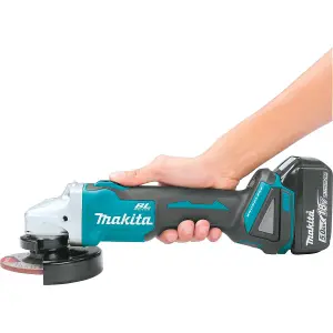 Makita DGA504Z 18v Cordless Brushless 125mm Angle Grinder Lithium - Bare Tool