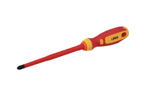 Laser Tools 8451 VDE 1000V Insulated PzDrive Screwdriver PZ3 x 150mm