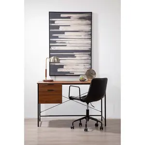 Interiors by Premier Forbes Black Home Office Chair