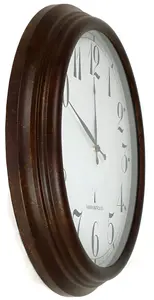 Outdoor Garden Wall Clock Perfect Time Radio Controlled 57.5cm