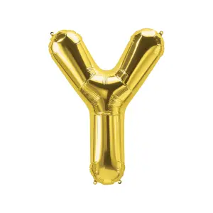 Realmax Y Foil Balloon Gold (One Size)