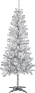 6ft Orelle Iridescent Multicolour Silver Effect Wrapped Full Artificial Christmas Tree