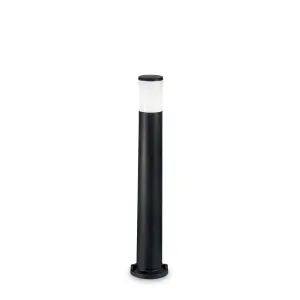 Luminosa Amelia Outdoor Bollards Grey IP55, E27