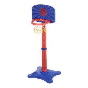 120-160cm Adjustable Kids Basketball Hoop with Basketball and Ball Pump