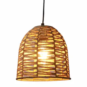 First Choice Lighting Kleo Natural String Pendant Lightshade