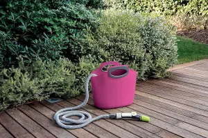 Aquapop Extendable Hose in Fuchsia, 30m