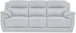 Touch 3 Seater Heavy Duty Fabric Sofa - Frost