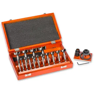 Axminster Workshop 16 Piece Forstner Bit Set