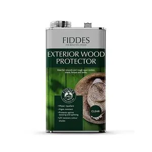 Fiddes - Exterior Wood Protector - 5 Litre - Clear