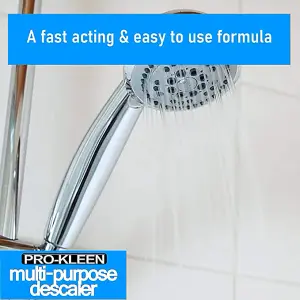 Pro-Kleen Multi-Purpose Descaler 1L Fast-Acting Concentrate & Dissolves Limescale