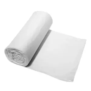 Pedal Bin Liners Heavy Duty Garbage Bags Roll of 100 Refuse Sacks, White