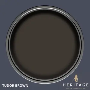 Dulux Trade Heritage Tudor Brown Eggshell Wall paint, 750ml