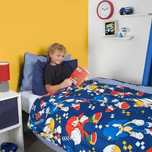 Pokemon Weighted Blanket Kids Stress Relief Throw Sensory, Blue - 2kg